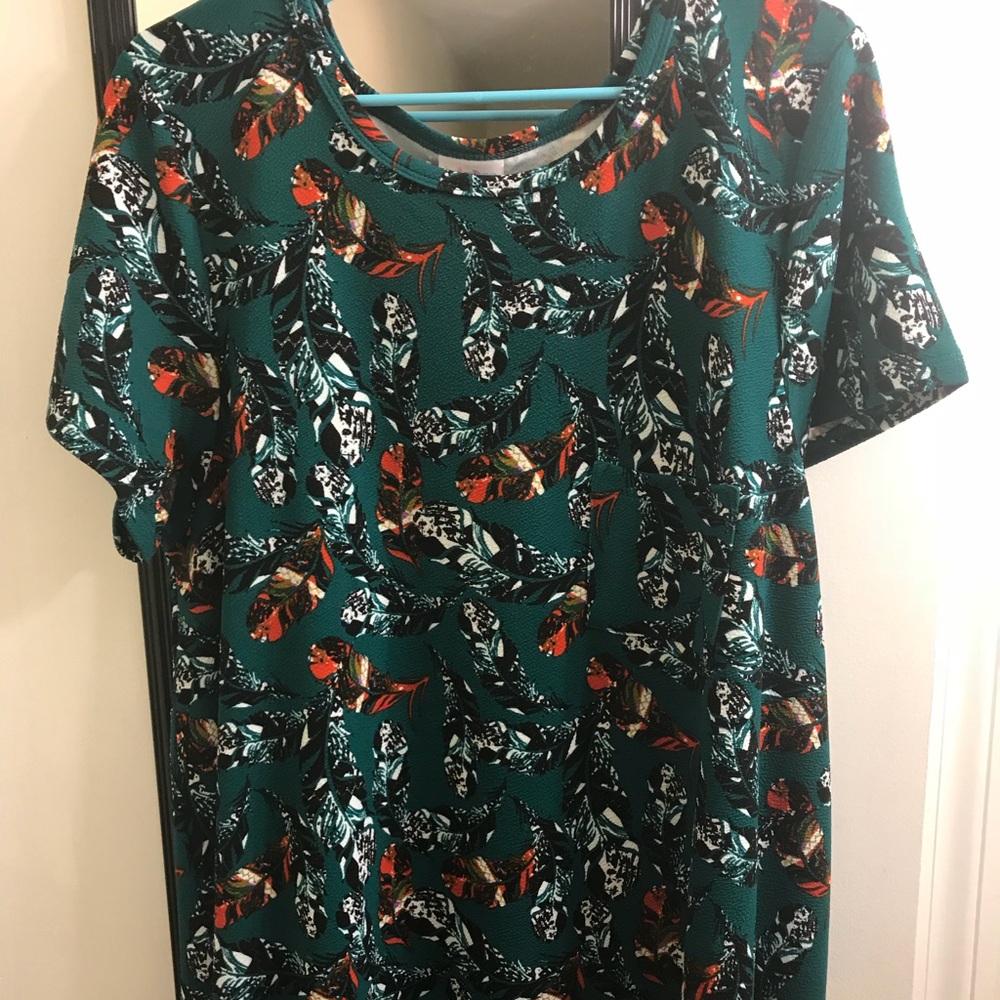 LuLaRoe Feather Carly XL - BNWT